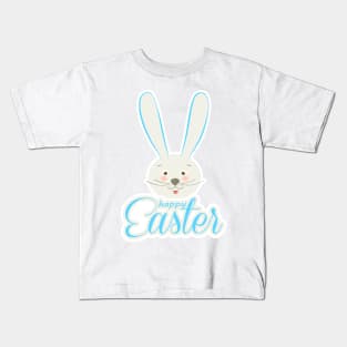 Cute Bunny Ears Happy Easter Egg Hunt Abstract For Boy Kids T-Shirt